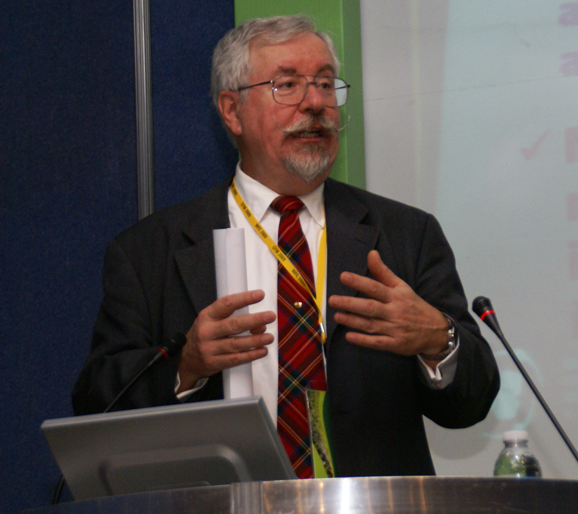 Rich Guldin at the World Forestry Congress in 2009 