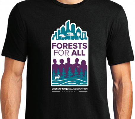 Forests for All - SAF 2021 Convention T-shirt
